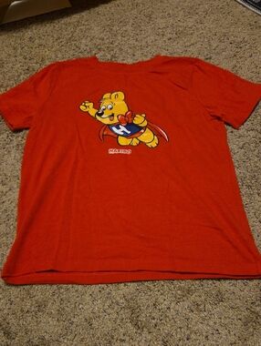 HARI Red Haribo Logo Crewneck Tee
